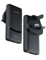 آداپتور 65 وات گرین لاین مدل Type-C and USB-A