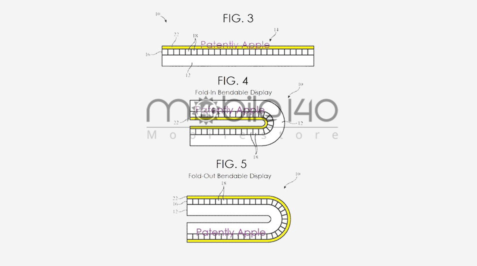  Apple unveils creative design for folding iPhone hinges