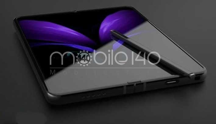 Rendered images of Galaxy Z Fold 3