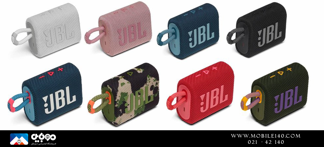 اسپیکر قابل‌حمل بلوتوثی JBL Go 3