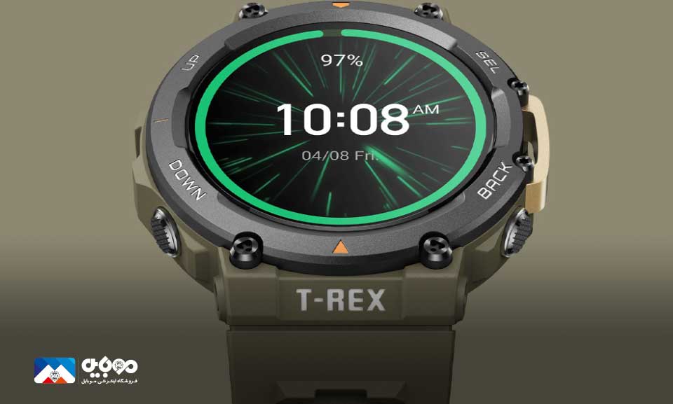 ساعت هوشمند امیزفیت T-Rex 2 با شارژدهی ۲۴ روزه 