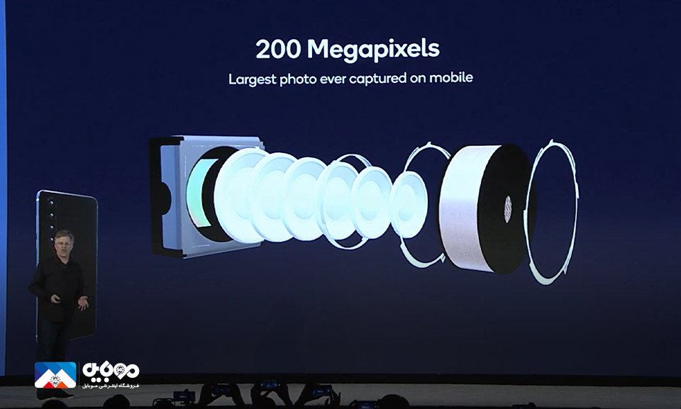 رونمایی دومین سنسور دوربین موبایل 200 مگاپیکسلی جهان 